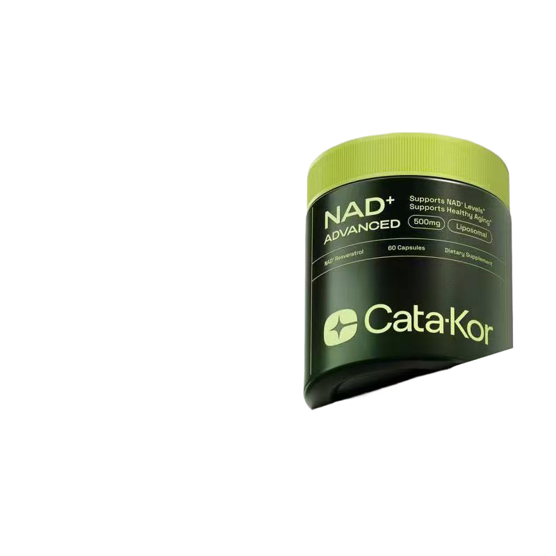 Cata-Kor NAD+ Advanced 500mg Liposomal Capsules | NAD+ Resveratrol | 60 Caps | Organic Wellness Hub
