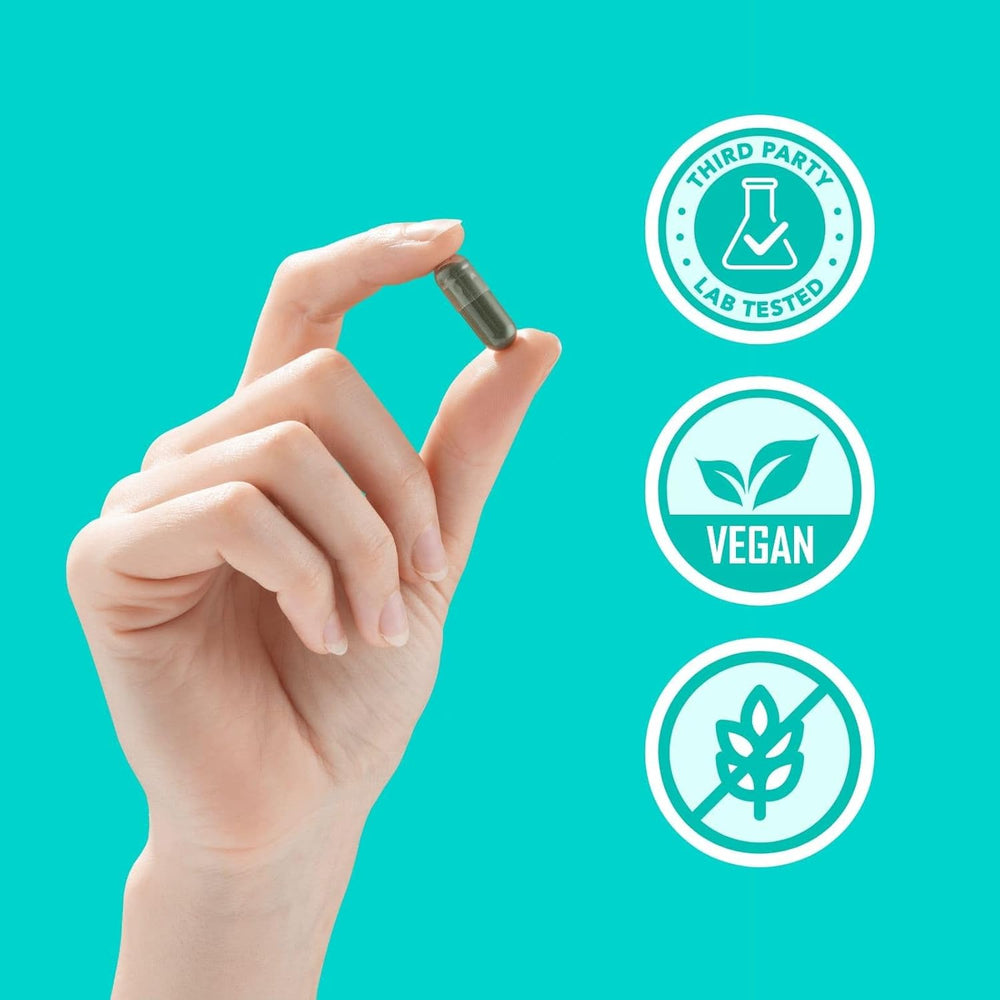DEOS Body Deodorizing Supplement | Natural Internal Deodorant Capsules | Fresh Underarms, Breath & Body Odour | 30 Capsules | Lab Tested | Organic Wellness Hub