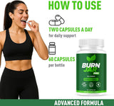 BurnJaro Pro Advanced Formula – Natural Fat Burner & Weight Loss Supplement | 60 Capsules | Organic Wellness Hub