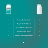 Elimipure Detox & Digestive Health Supplement 90 Capsules (3 Bottles) | Lab Tested & Vegan | Organic Wellness Hub