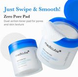 Medicube Zero Pore Pad - AHA BHA Exfoliating Toner Pads with Panthenol & Hyaluronate, 70 Pads | Organic Wellness Hub