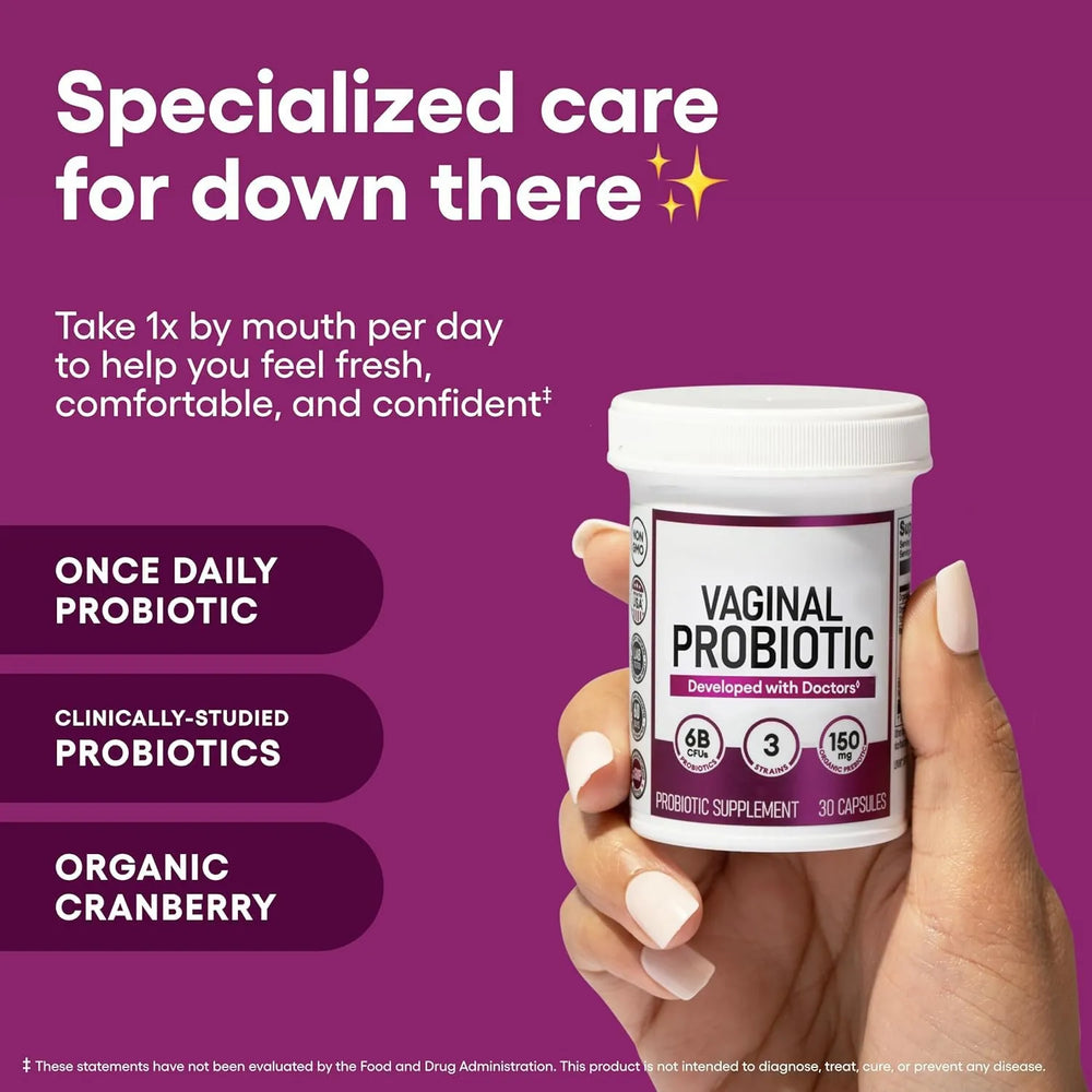 Physician's Choice Women's Probiotic | 50 Billion CFUs | 6 Strains + Prebiotics | 60 Capsules | 2-Month Value Pack | Non-GMO
