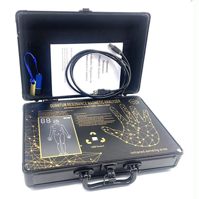 Quantum Weak Magnetic Resonance Analyzer | Full Body Health Scanner | Organic Wellness Hub