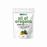 Oil of Oregano 6000mg with Black Seed Oil | 180 Softgels | Organic Wellness Hub
