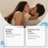 Docreat Sperm Health Fertility Capsules 300mg CoQ10 180 Capsules (3 Pack) – Advanced Male Fertility & Reproductive Support | Organic Wellness Hub