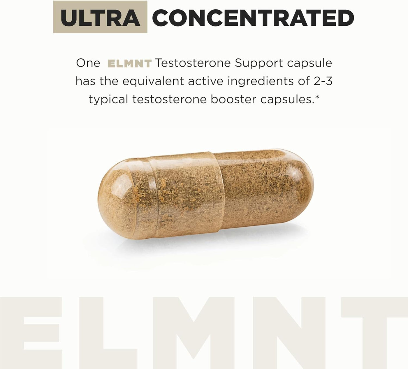 2 Pack Terra ELMNT Testosterone Support for Men – Ashwagandha, Pycnogenol, Tongkat Ali, Horny Goat Weed & Tribulus | 2 x 90 Capsules | 180 Caps Total | Natural Test Booster