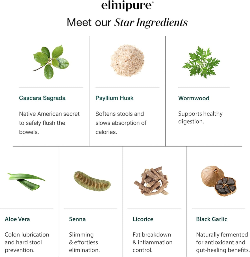 Elmipure® Digestive Detox Capsules | Lab-Tested Gut Cleanse & Elimination Support — Organic Wellness Hub