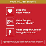 Ultra CoQ10 100mg Softgels 360 Count (3 Bottles x 120 Softgels) | 3X Better Absorption Formula | Heart Health & Energy Support | Lab Tested | Organic Wellness Hub