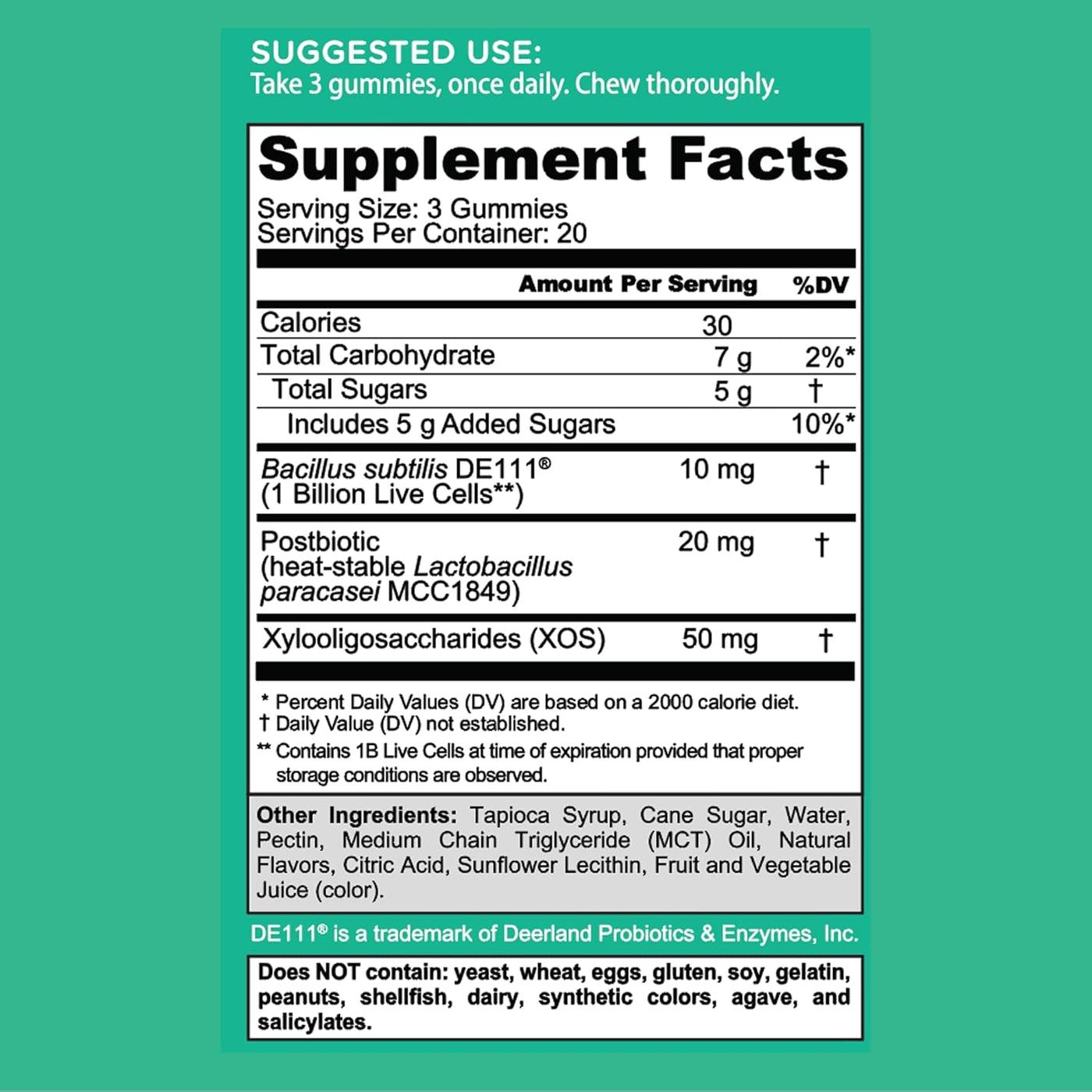Goli Nutrition World's First 3-in-1 Pre+Post+Probiotics Gummies — 3-Pack Bundle (180 Gummies) | Lab Tested | Digestive Health, Immune Support & Balanced Gut Dietary Supplement