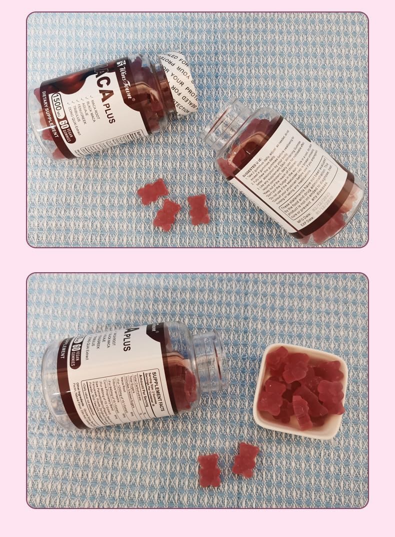 WinsTown Maca Plus Gummies | Butt & Hip Enhancement 1500mg