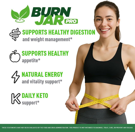 BurnJaro Pro Advanced Formula – Natural Fat Burner & Weight Loss Supplement | 60 Capsules | Organic Wellness Hub