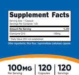 Nutricost CoQ10 Coenzyme Q10 100mg (3 Pack) – 360 Capsules Total | Premium CoQ10 Supplement | Organic Wellness Hub