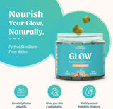 Glow Sea Moss & Pearl Powder Skin & Beauty Gummies | Lemon Berry Beauty Supplement | Organic Wellness Hub