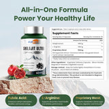 Flynew Shilajit Ultra Optimal Potency | Immune Defense, Energy & Adrenal Support | 60 Capsules | Made in USA | Lab Tested | Organic Wellness Hub