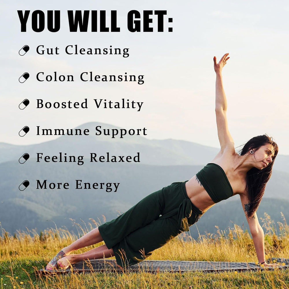 ParaPurge Gut Health Support Capsules — Natural Gut Cleanse & Detox | 60 Caps | Organic Wellness Hub