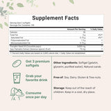 3-Pack Micro Ingredients Pumpkin Seed Oil 3,000mg | 2-in-1 Saw Palmetto | 900 Softgels | Cold Pressed | GMO Free | Lab Tested | Organic Wellness Hub