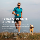 Bronson Vitamin K2 + D3 Extra Strength 120 Capsules – Bone, Heart & Immune Support | Organic Wellness Hub