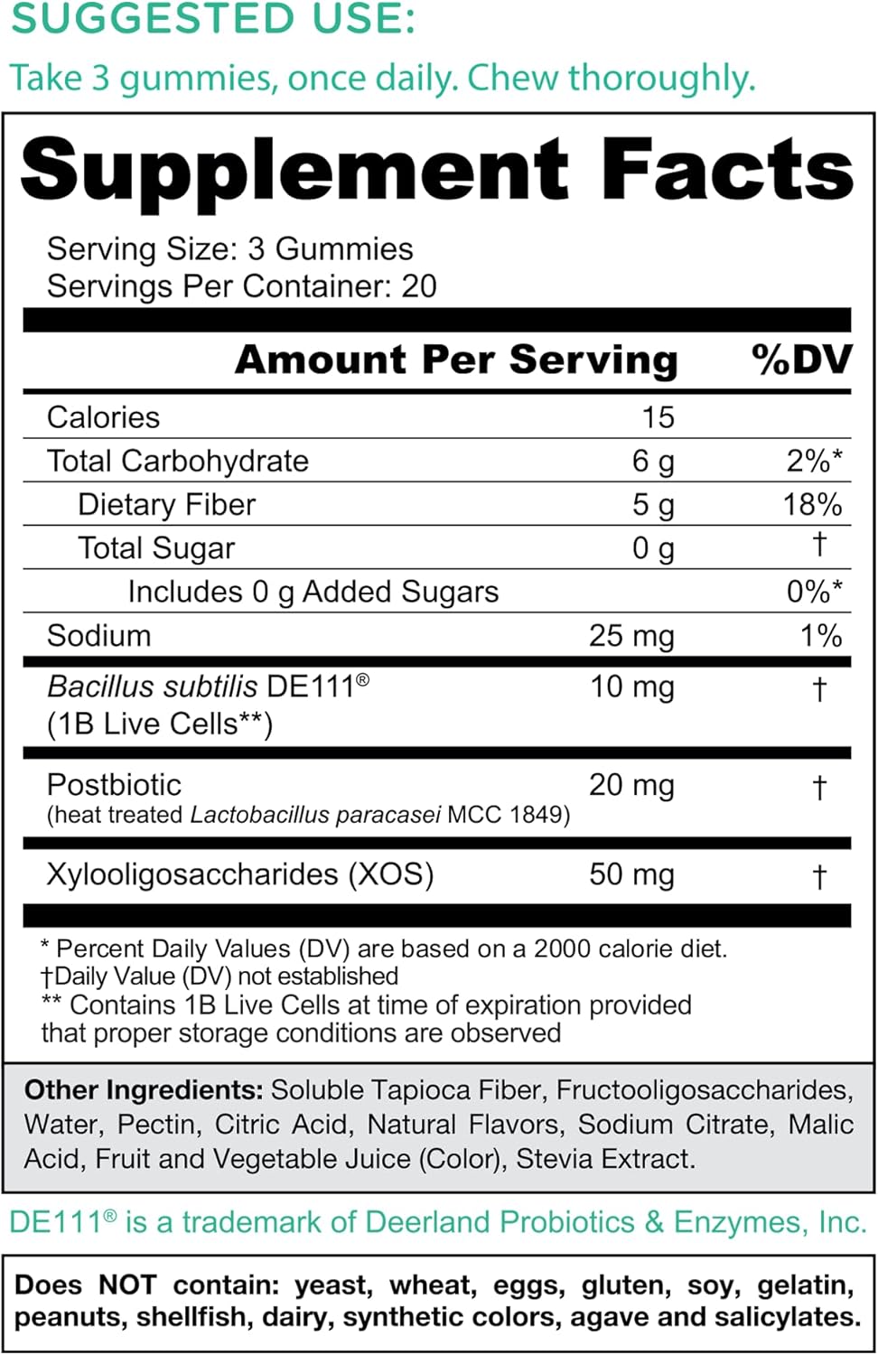 Goli Nutrition Zero Sugar 3-in-1 Pre+Post+Probiotics Gummies — 3-Pack Bundle (180 Gummies) | Lab Tested | Science-Backed | Digestive Health, Immune Support & Balanced Gut Supplement