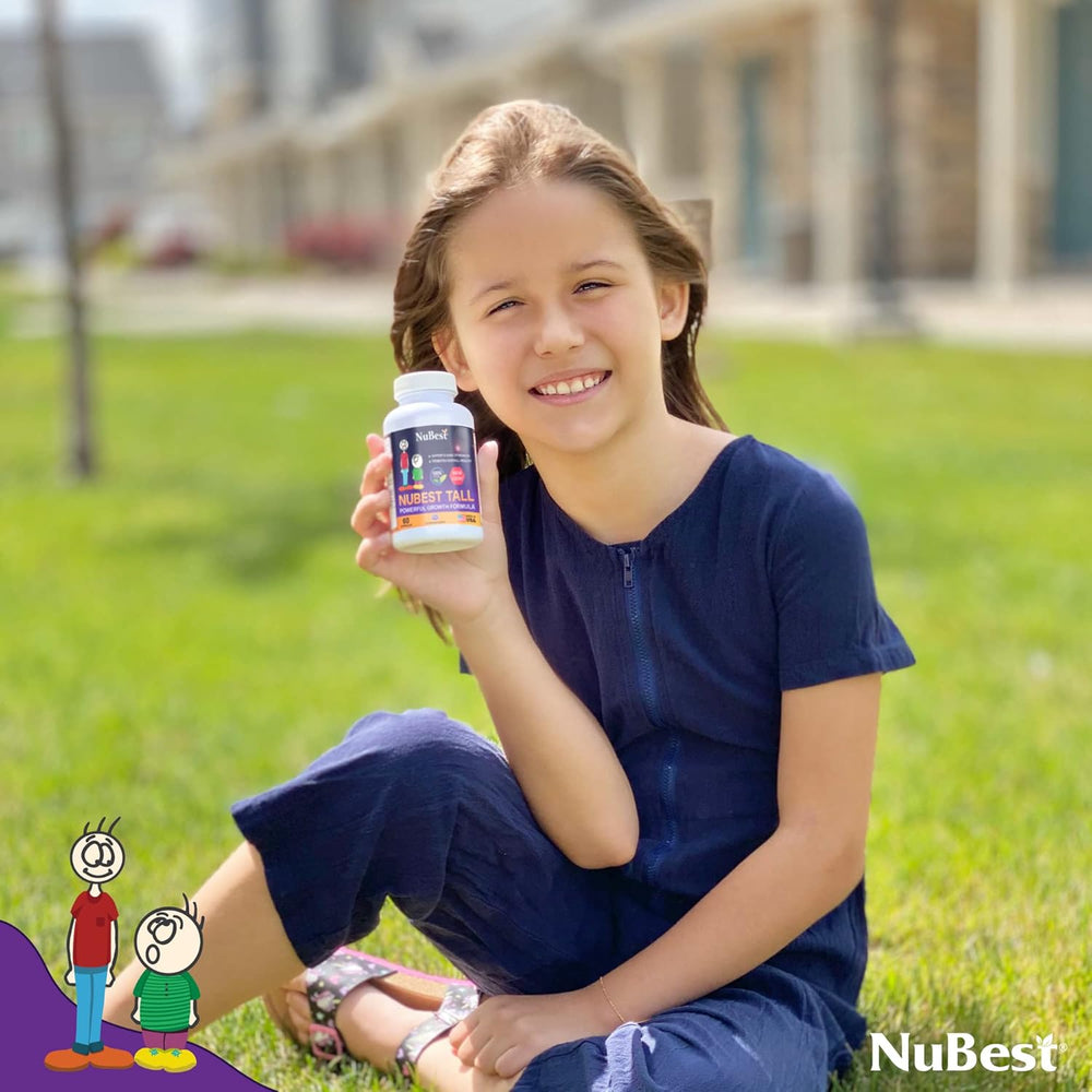 NuBest Tall Growth Formula Capsules - 60 Capsules | Bone Health & Daily Nutrition Support | Organic Wellness Hub