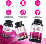 Multi Collagen Burn Capsules - Caffeine-Free Metabolism Boost & Visible Cellulite Reduction | Organic Wellness Hub