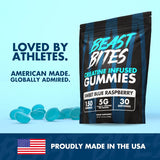 Beast Bites Creatine Gummies 3-Pack Bundle — 450 Gummies | 90 Servings | 5g Creapure® | Organic Wellness Hub