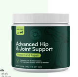 Advanced Hip & Joint Support for Dogs - Protect & Repair | Reduces Pain & Inflammation | 30 Soft Chews | Veterinarian Approved | Organic Wellness Hub