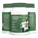 Rhodiola Rosea 500mg | دعم التوتر والصفاء الذهني والطاقة الطبيعية - 60 كبسولة نباتية