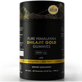 Pure Himalayan Shilajit Gold Gummies 3000mg | KSM-66 & Ashwagandha | 60 Gummies | Organic Wellness Hub