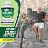 Citrus Bergamot 1500mg | 25:1 Extract with BioPerine� | Antioxidant & Immune Support | 90 Capsules - Toplux Nutrition