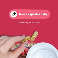 Menopause Support Supplement - 60 Capsules | Hot Flash Relief, Hormone Balance & Mood Support for Women