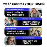 BRAIN Memory & Mood 3-Pack Bundle – Dihydromyricetin Nootropic Capsules 3×60 | Organic Wellness Hub