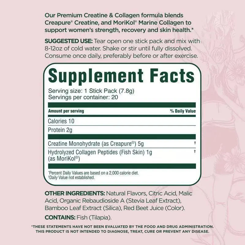 FleXi Creatine & Collagen Stick Packs | 3-Pack Bundle | Creapure® + MoriKol® | Hawaiian Pineapple Punch | Skin, Joints & Muscle Strength – Organic Wellness Hub