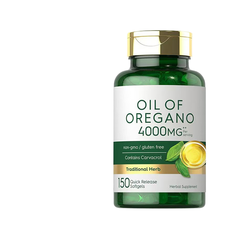 Oil of Oregano 4000mg Softgels | Lab Tested Carvacrol Supplement | Non-GMO & Gluten Free | 150 Quick Release Capsules | Organic Wellness Hub