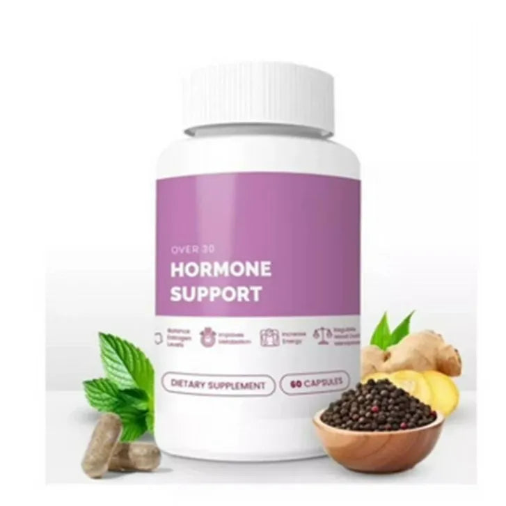 Hormone Support Supplement for Women Over 30 – Menopause & Estrogen Balance Support 60 Capsules | Organic Wellness Hub