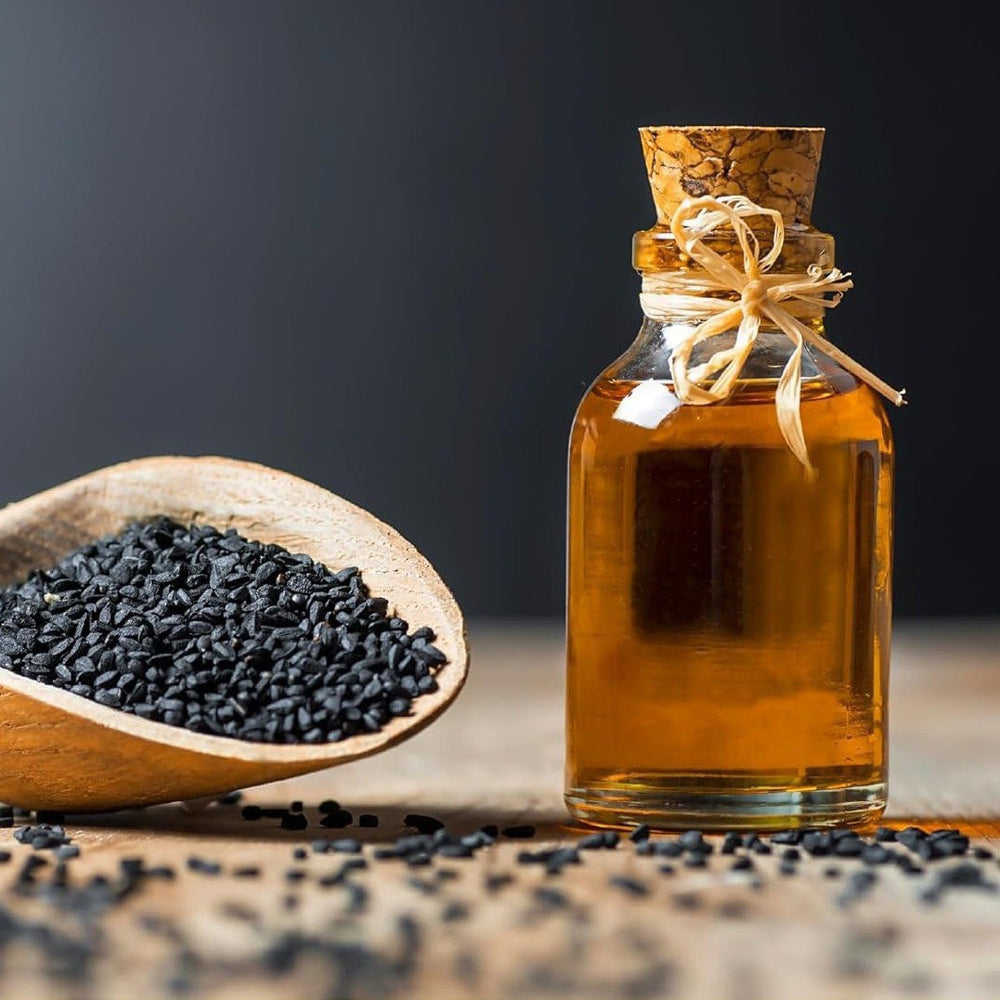 Cold-Pressed Black Seed Oil 1000mg - 60 Capsules | Digestive Function, Skin & Hair Benefits | Dietary Supplement | Lab Tested | Organic Wellness Hub