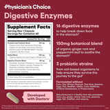 3-Pack Premium Digestive Enzymes with Probiotics & Prebiotics | 16 Enzymes | 1B CFUs | 180 Capsules – Organic Wellness Hub