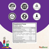 NuBest Tall Growth Formula Capsules 60 Count (3 Pack) | Bone Health & Daily Nutrition Support | Organic Wellness Hub