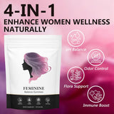 Feminine Balance Gummies 3-Pack | Yeast, Gut & pH Support | Lab Tested | Organic Wellness Hub