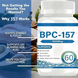 BPC-157 1000mcg Capsules | Muscle Recovery & Tissue Support Supplement | Organic Wellness Hub