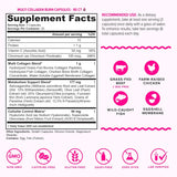 Multi Collagen Burn Capsules 3-Pack (270 Capsules) – Caffeine-Free Metabolism Boost & Visible Cellulite Reduction | Organic Wellness Hub