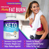 Keto Boost 3-Pack | 1300mg Ketosis Formula | Lab Tested | 180 Capsules | Non-GMO | Organic Wellness Hub