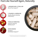 Nitric Oxide Booster Capsules 3 Pack – Circulation, Recovery & Performance Support | Organic Wellness Hub