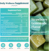 Glow Sea Moss & Pearl Powder Skin & Beauty Gummies | Lemon Berry Beauty Supplement | Organic Wellness Hub