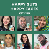 Emma Gut Health Supplement 60 Capsules | Digestive Support & Bloating Relief | Organic Wellness Hub