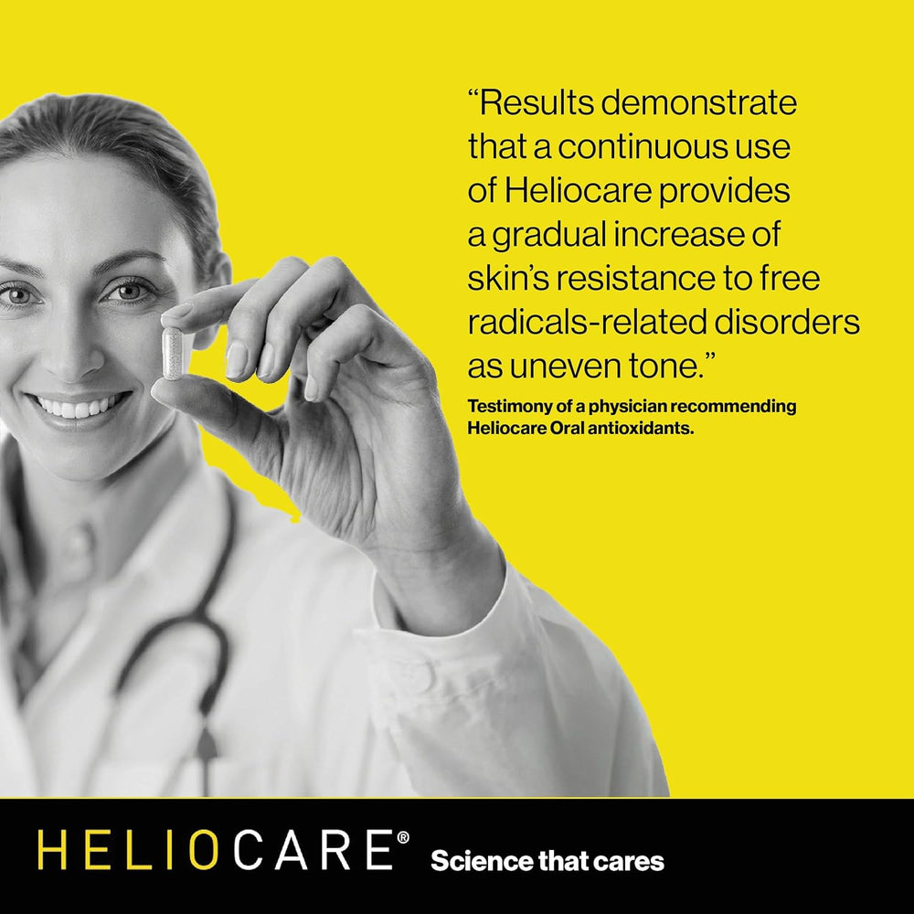 Heliocare Advanced with Nicotinamide B3 120 Vegan Capsules | Organic Wellness Hub