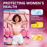 Feminine Balance Gummies 3-Pack | Yeast, Gut & pH Support | Lab Tested | Organic Wellness Hub