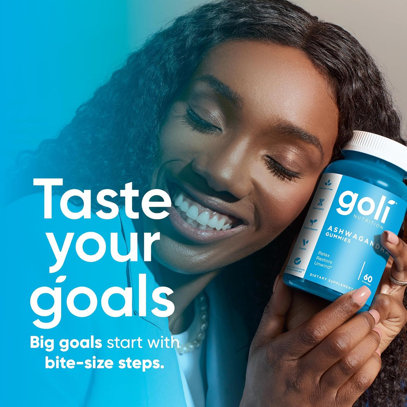 Goli Nutrition Ashwagandha Gummies 3 Pack | 180 Gummies | KSM 66 Clinically Proven | Relax Restore Unwind | Mixed Berry | Stress Relief | Sleep Support | Vegan Non GMO Gluten Free