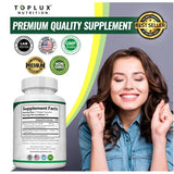 Citrus Bergamot 1500mg Capsules 3-Pack | 25:1 Extract + BioPerine® | Lab Tested | Organic Wellness Hub