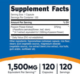 Nutricost Passion Flower Extract 1500mg (3 Pack) – 360 Capsules Total | Premium Herbal Supplement | Organic Wellness Hub
