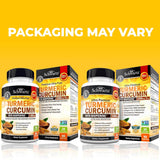 BioSchwartz Ultra Premium Turmeric Curcumin with BioPerine 1500mg (3 Pack) – 270 Veggie Capsules | High Absorption Formula | Organic Wellness Hub
